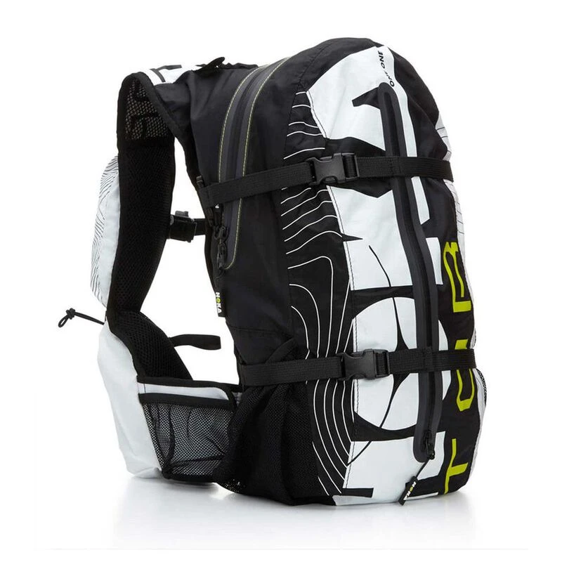 Hoka One One Womens Tor 30L Running Bag Black White Sportpursuit.c