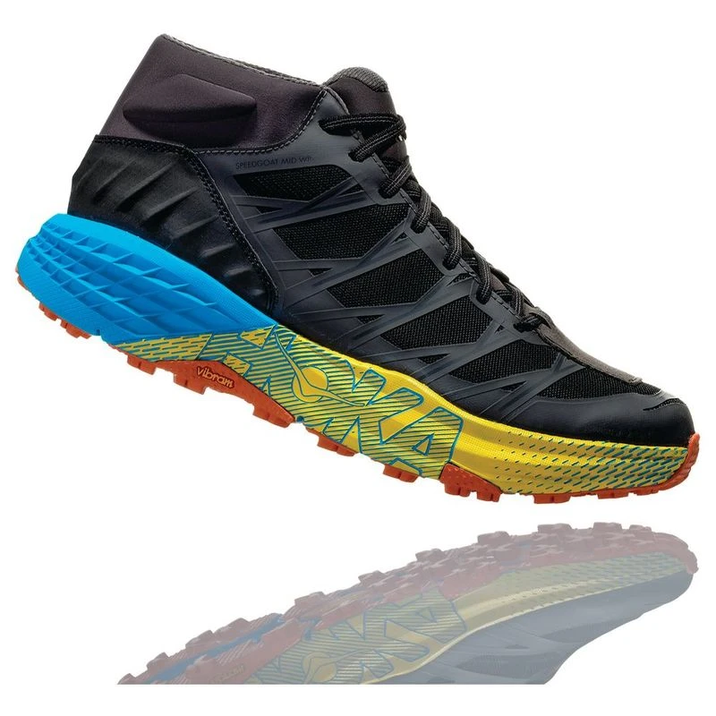 Hoka One One Mens Speedgoat Mid Waterproof Hiking Shoes Pavement Phan