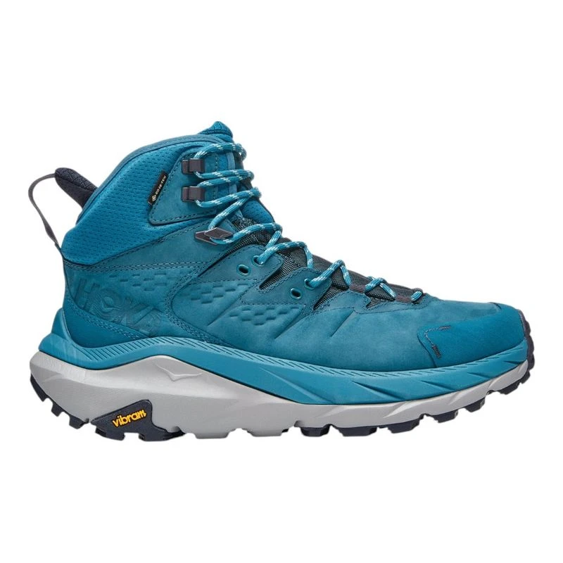 Hoka Mens Kaha 2 GTX Hiking Shoes (Blue) | Sportpursuit.com