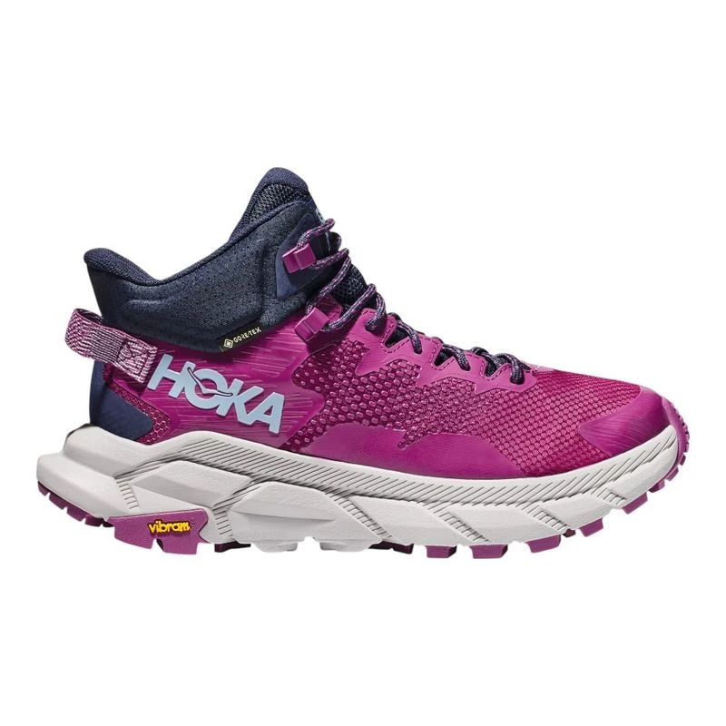 Hoka Womens Trail Code GTX Hiking Shoes (Pink