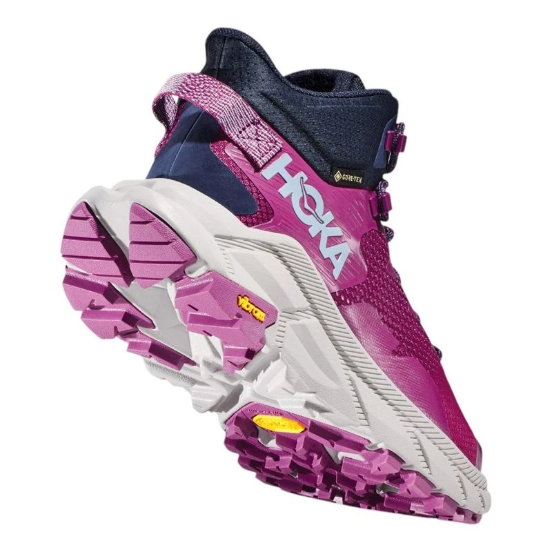 hia_　0331 Hoka Womens Trail Code GTX Hiking Shoes (Pink