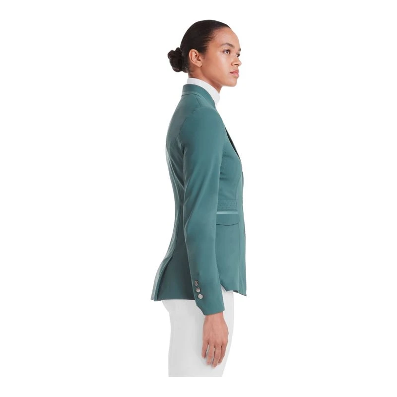 Veste d'équitation zippée femme QHP Jorine