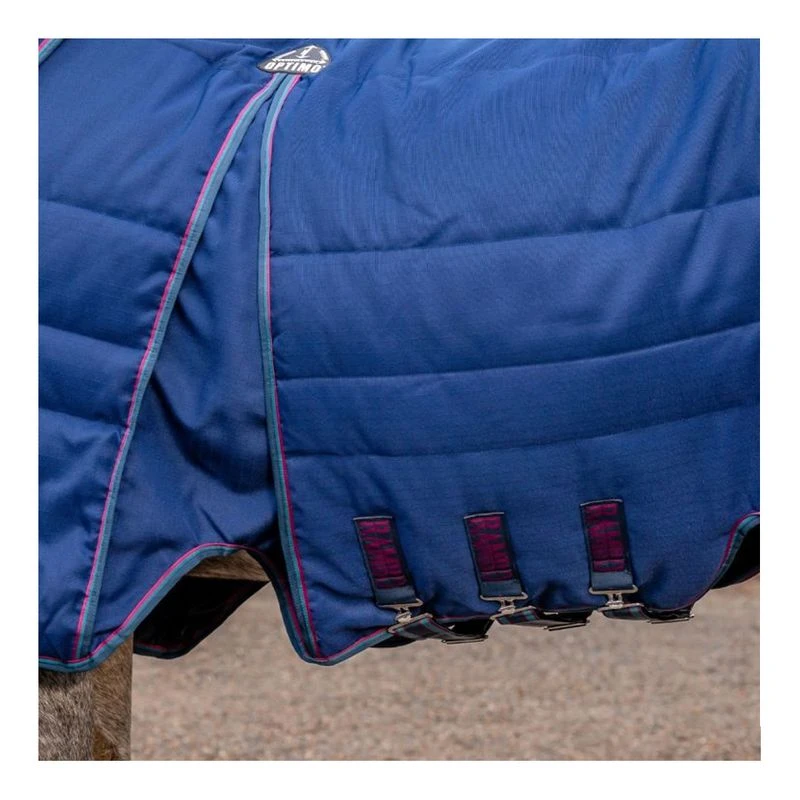 Couverture Cheval Rambo Stable Plus - Taille 81, Bleu Marine, Neuve Avec Couvre-cou