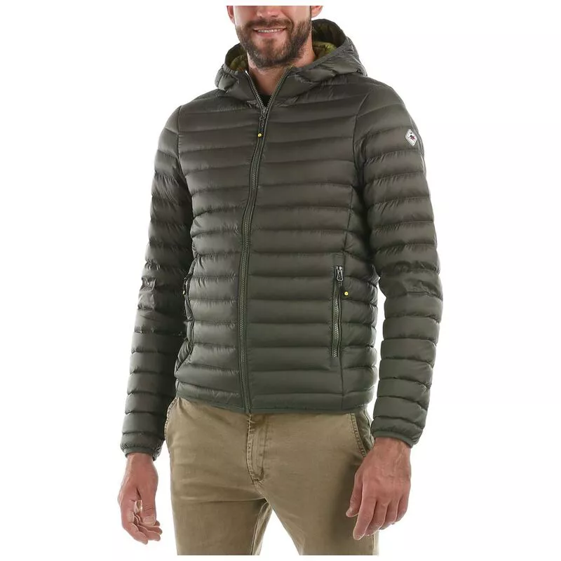 Hot Buttered Mens Discovery Down Jacket Military Green Sportpursui