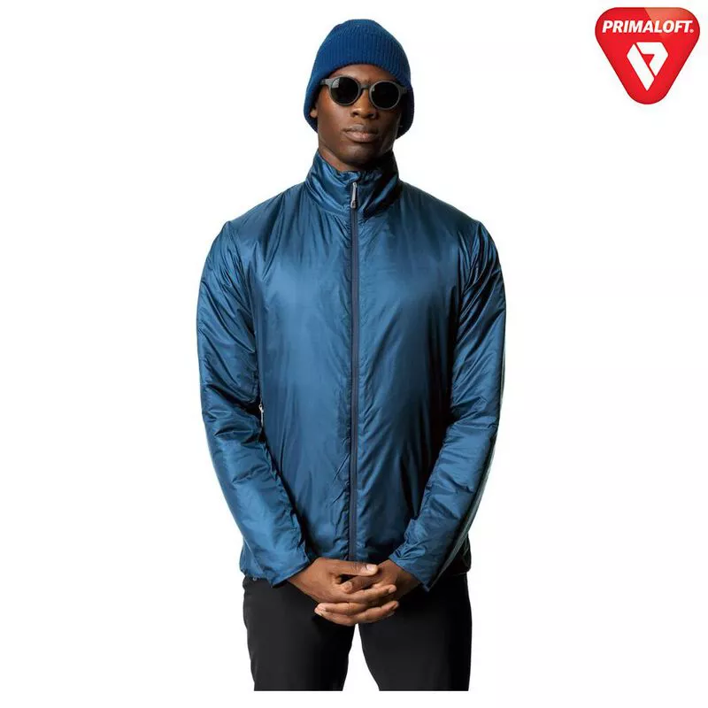 Houdini Mens Up Jacket Folk Blue Sportpursuit