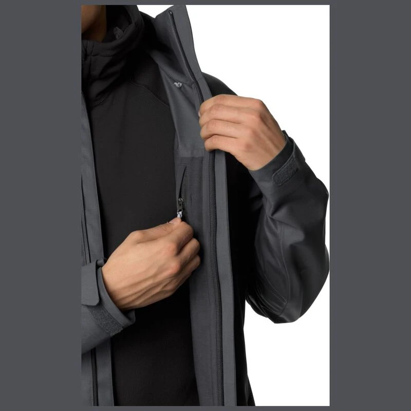 Houdini Mens Lana Merino Jacket Scale Grey Sportpursuit
