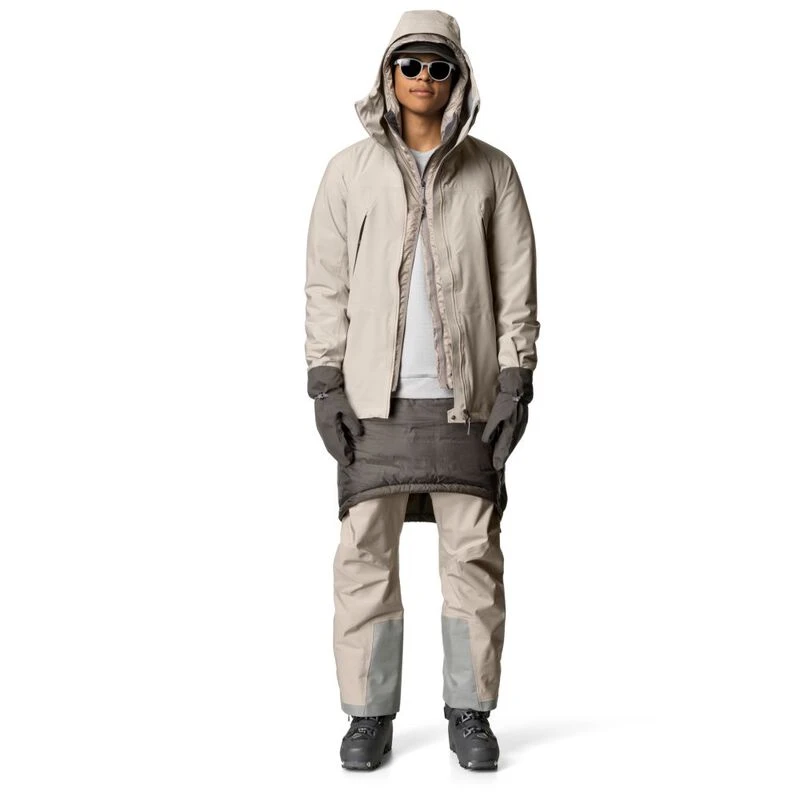 Houdini Mens Leeward Waterproof Jacket Sandstorm Sportpursuit
