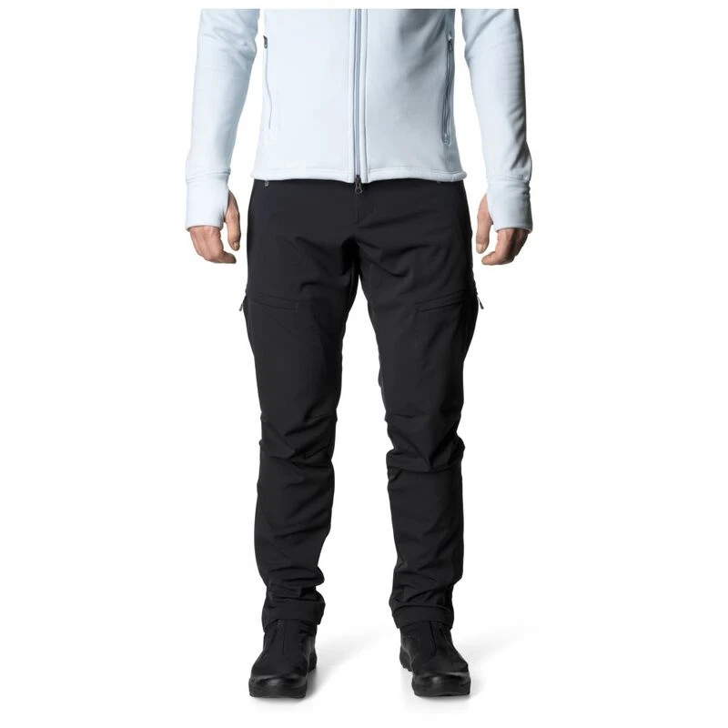 Houdini Mens Motion Top Trousers (True Black) | Sportpursuit.com