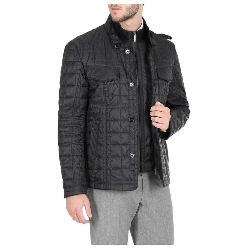 Hugo boss quilted jacket mens cheap