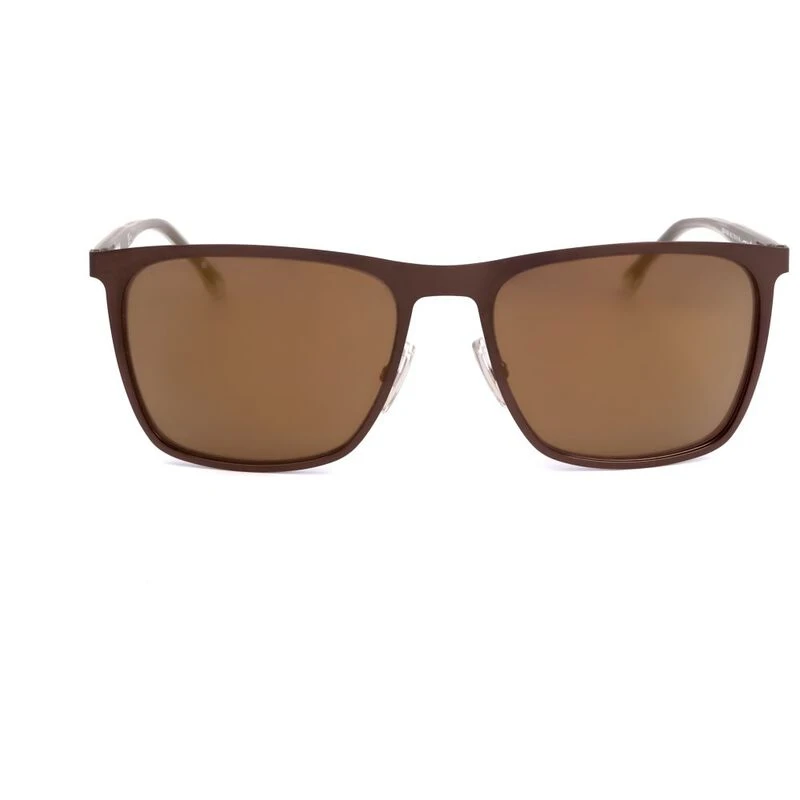 Hugo Boss Mens 1149 S Rectangular Sunglasses Matte Brown Sportpurs