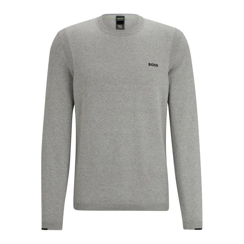 Hugo Boss Mens 50498539 Pullover Grey Sportpursuit
