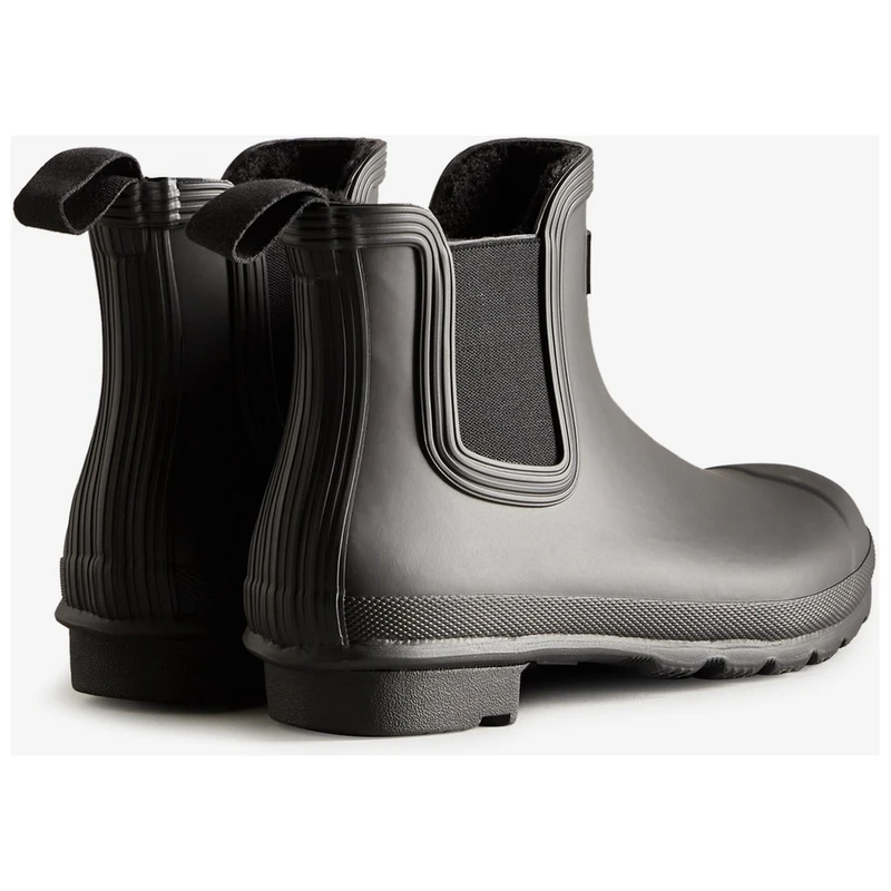 Hunter Womens Original Insulated Chelsea Boots Black Sportpursuit