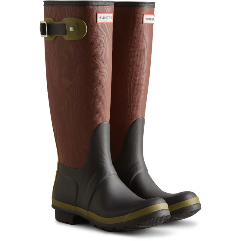 Stivali Di Gomma Donna Hunter ORIGINAL WOMENS SHORT TRI COLOUR