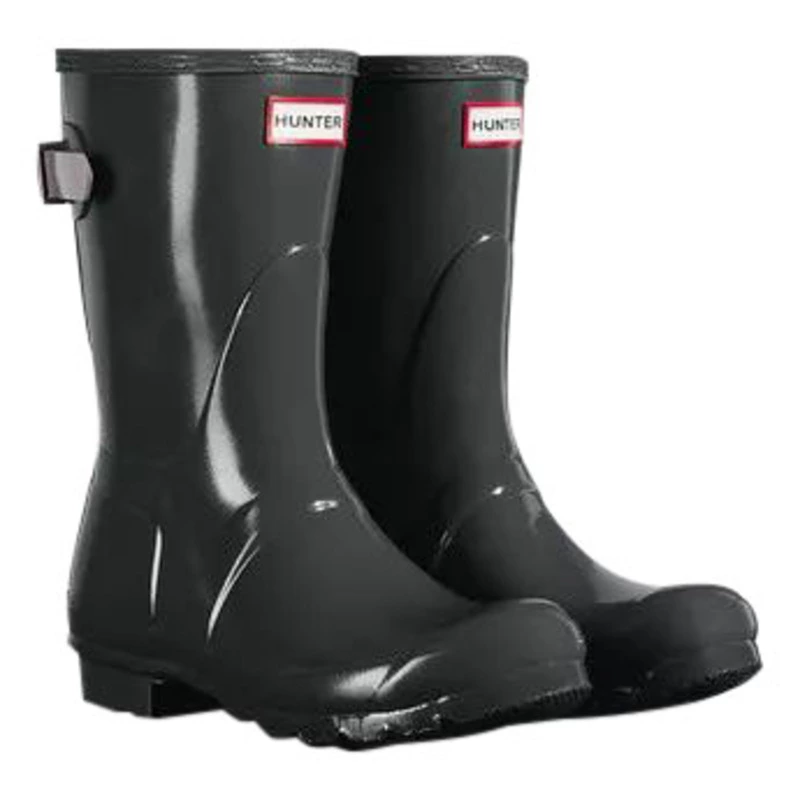 Hunter adjustable gloss rain boots hotsell