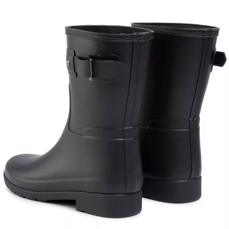 Original insulated refined top short rain boot