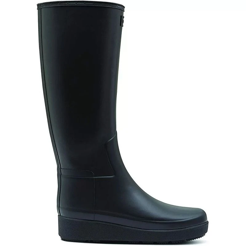 靴 WOMENS REFINED CREEPER TALL STRATUS Hunter Women's Refined Creeper Knee-High Boot (7, Stratus