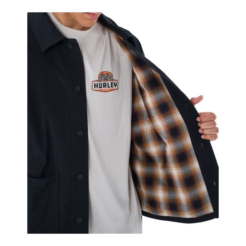 Chemise Grise Hurley Pour Homme - Taille S, Occasion Très Bon état
