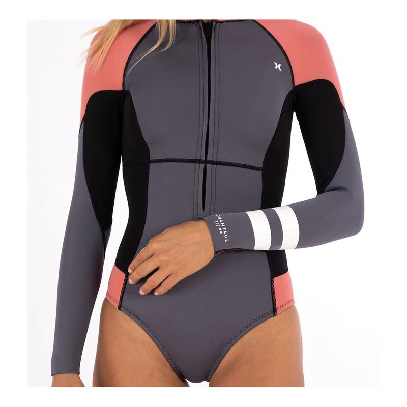 Hurley Womens W Advantage 2MM Wetsuit Particle Grey Sportpursuit.c