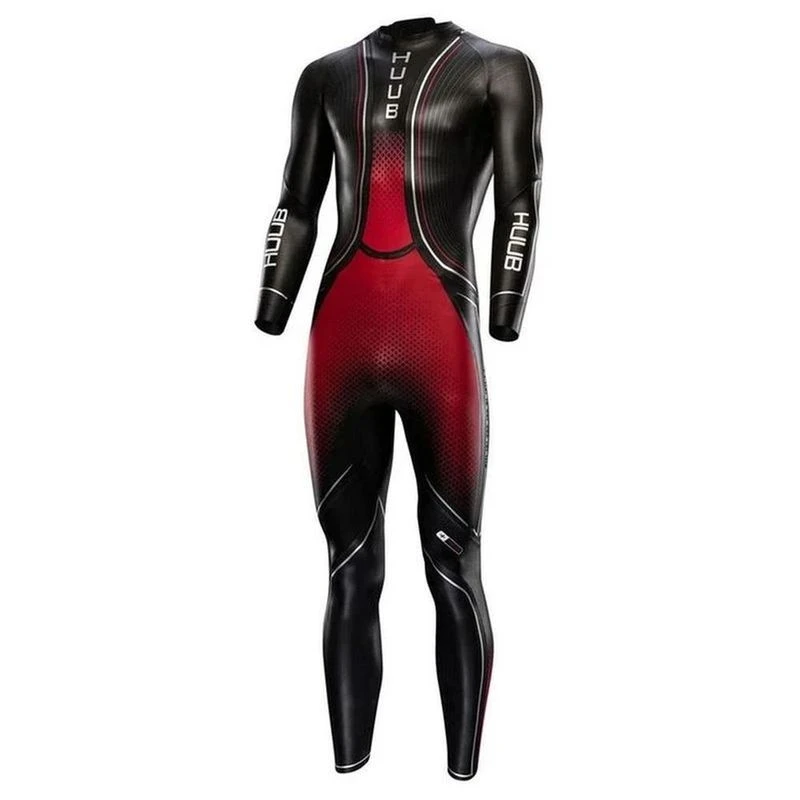 ウェア HUUB Aperitif Wetsuit 3:5 Black/Red XS HUUB Aperitif 3 5 Wetsuit | Swiminn