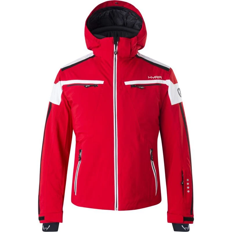 Hyra Mens Chur Ski Jacket Red Sportpursuit