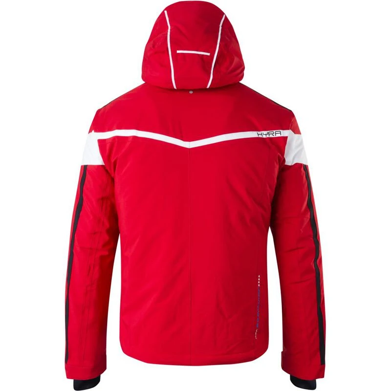 Hyra Mens Chur Ski Jacket Red Sportpursuit