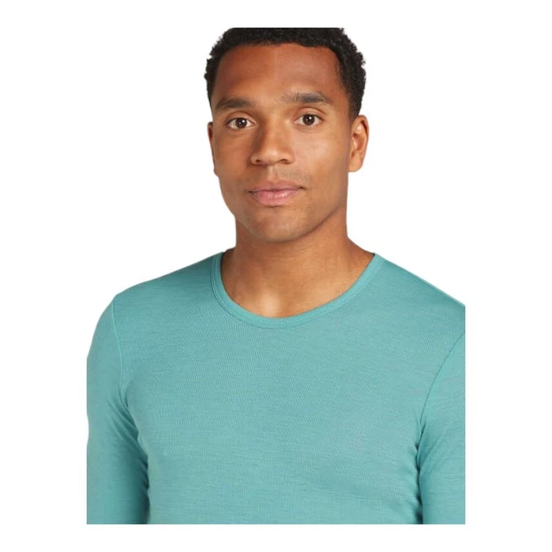 Icebreaker Mens Merino 175 Everyday Crewe Baselayer (Blue) Sportpurs