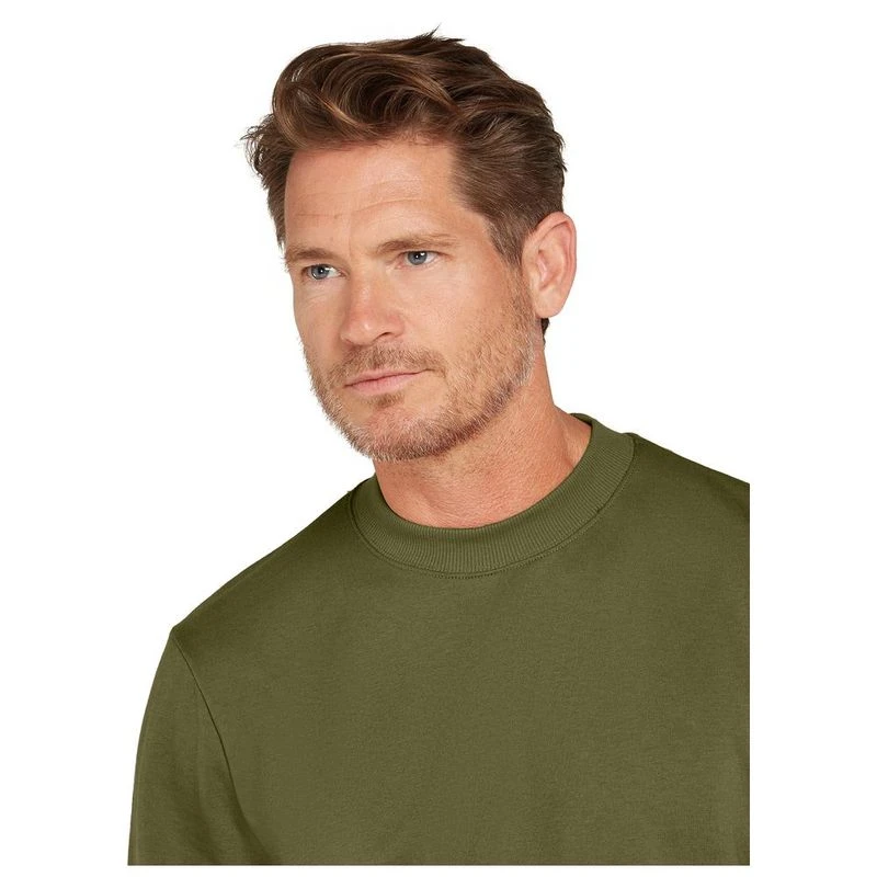 Icebreaker Sport 320 Pull Homme XL Vert Laine Mérinos 1/4 Zip