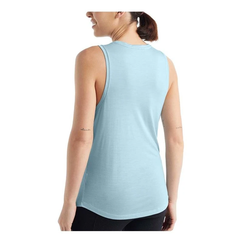 Icebreaker Womens Sphere II Vest Blue Sportpursuit