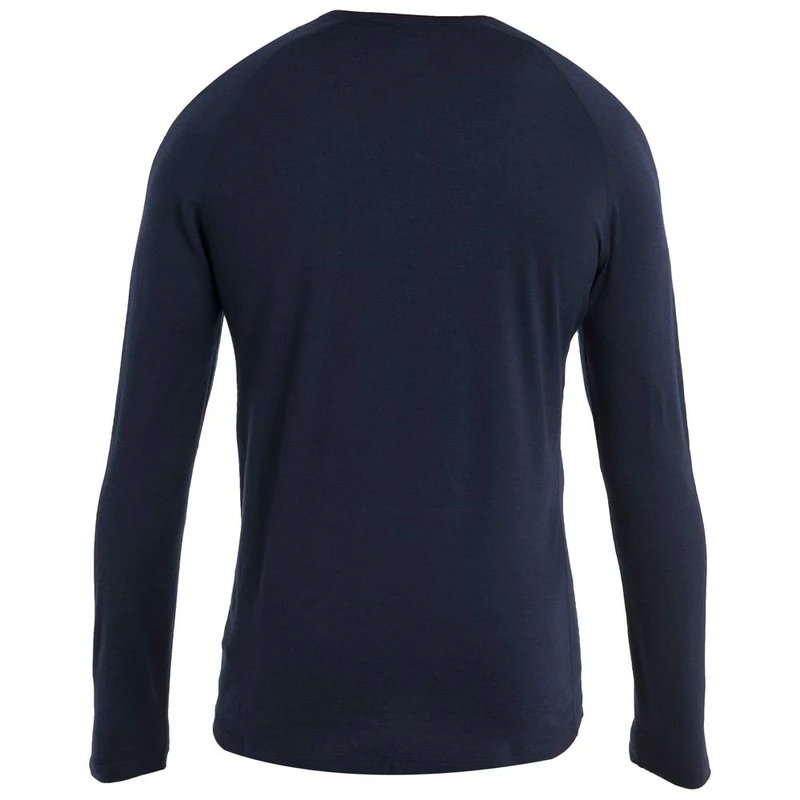 Icebreaker Mens 200 Sonebula Long Sleeve T Shirt (Mid Nvy/Royal Nvy/Sn