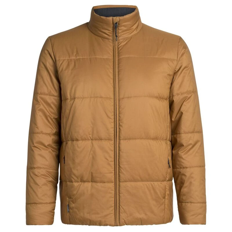 Icebreaker Mens Merino Blend Collingwood Jacket Tawny Sportpursuit