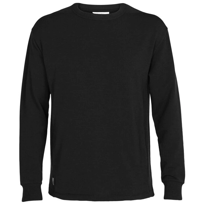 Icebreaker Mens Dalston Sweater (Black) | Sportpursuit.com