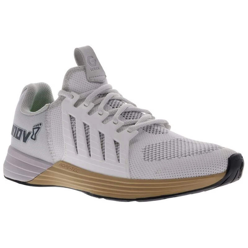Inov 8 Womens F Lite G 300 Shoes White Grey Gum Sportpursuit