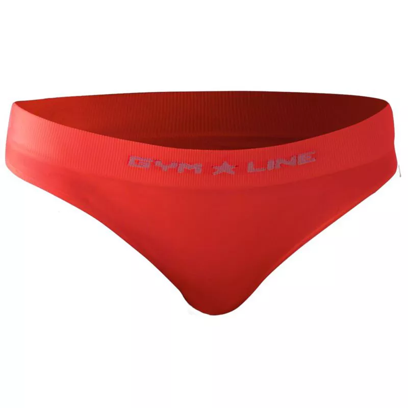 Intimidea Womens Gym Line Thong (Gym Red)