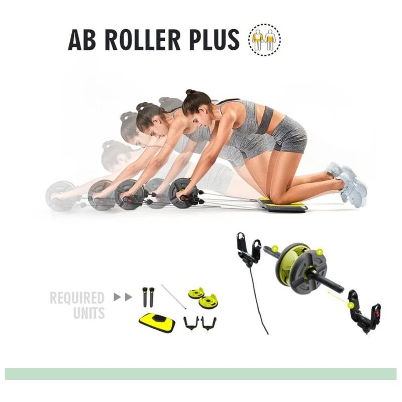 Iron Gym Wonder Core 10 in 1 Multi Fitness Device Yellow Sportpurs