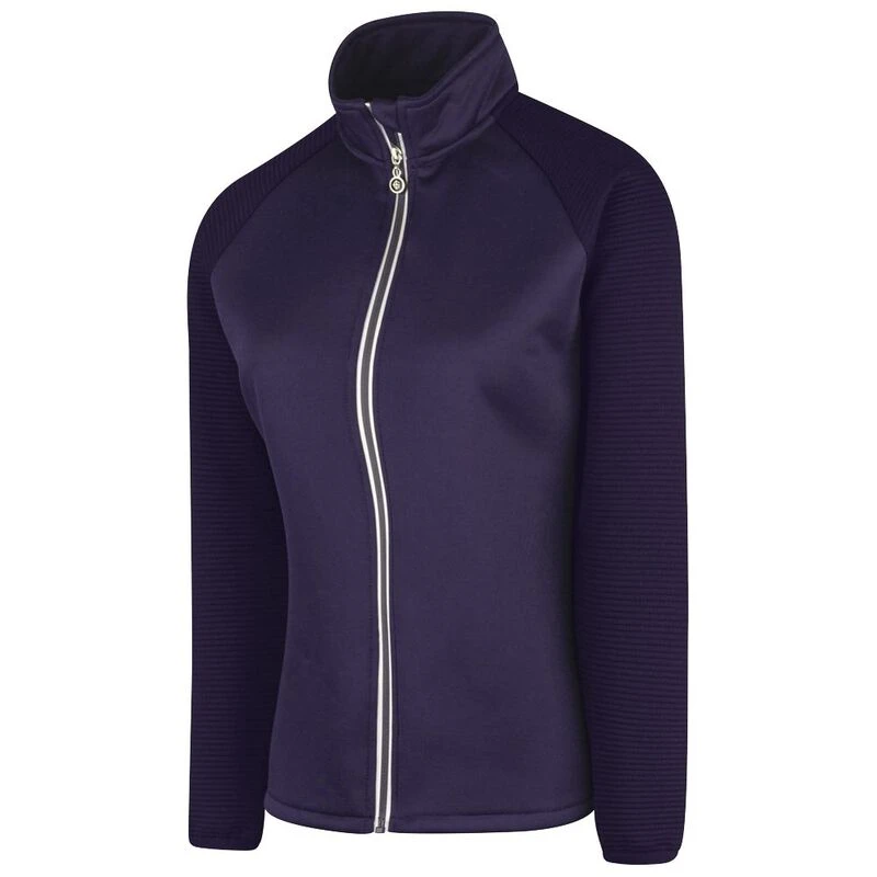 Island Green Womens Raglan Sleeve Jacket (Plum)