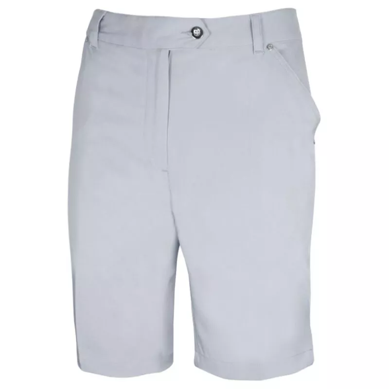 Island Green Womens Bermuda Shorts (White)