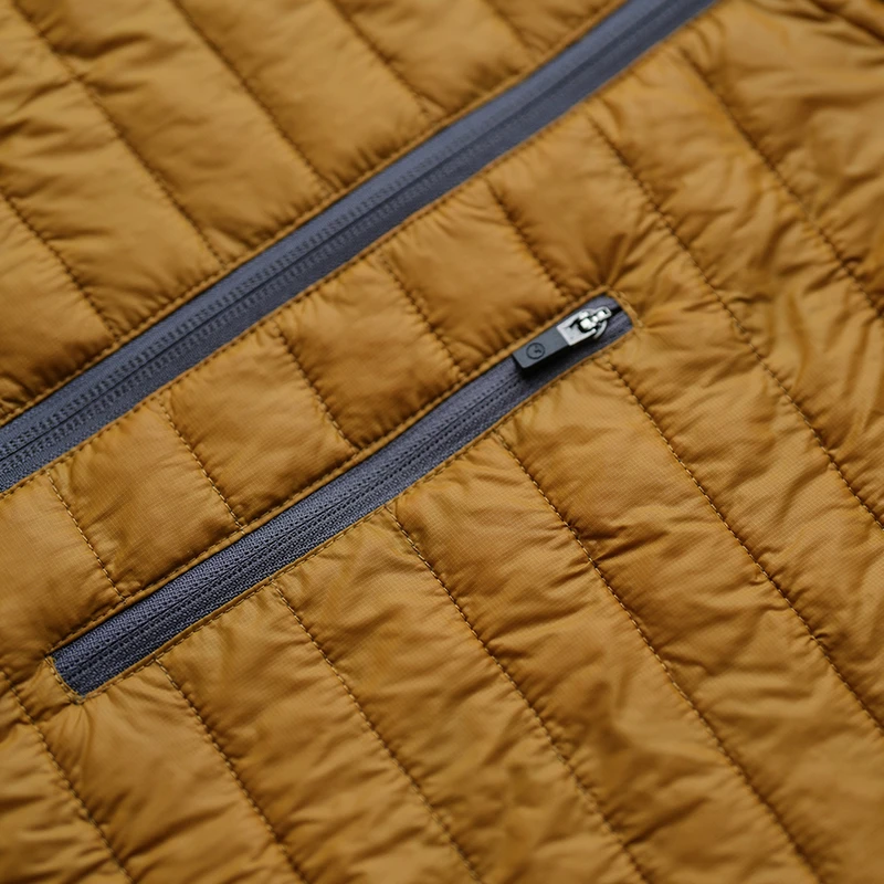 Isobaa Mens Merino Wool Insulated Jacket (Mustard/Smoke) Sportpursui