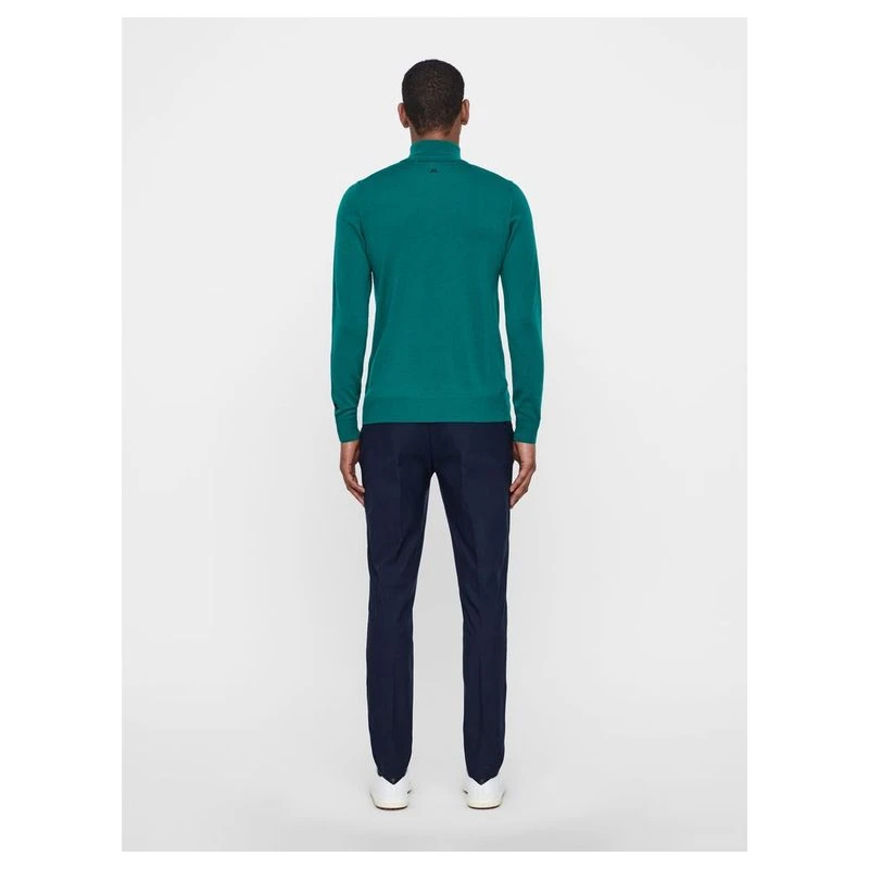 J.Lindeberg Mens Kian 2.0 Tour Merino Sweater Golf Green Sportpurs