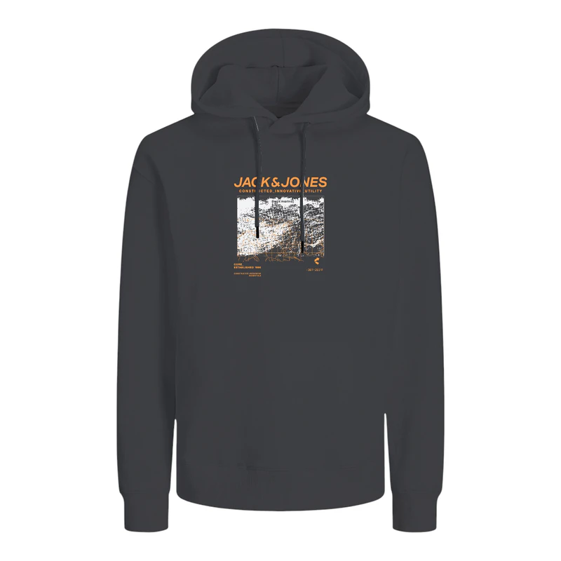 JACK & JONES Sweat à Capuche Jjvicto – Sweatshirt Homme Confortable Et Tendance