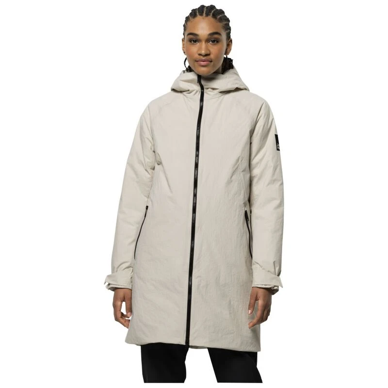 JackWolfskin Womens Pergamon Parka Winter Pearl Sportpursuit