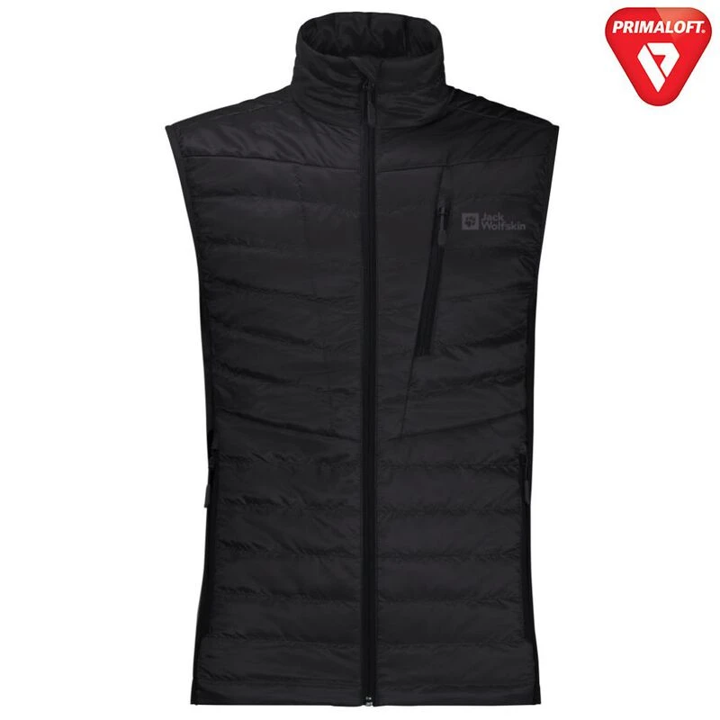 JackWolfskin Mens Routeburn Pro INS Insulated Gilet Black Sportpur