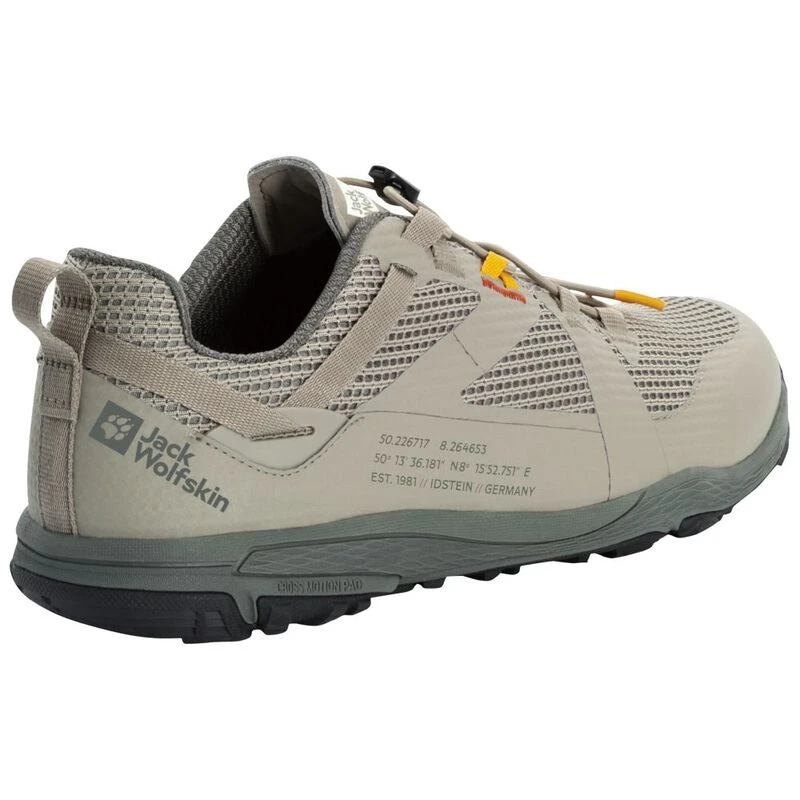JackWolfskin Mens Spirit Low Shoes Misty Green Sportpursuit