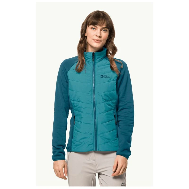 Jack Wolfskin Womens Glaabach 3 in 1 Jacket Blue Coral Sportpursui