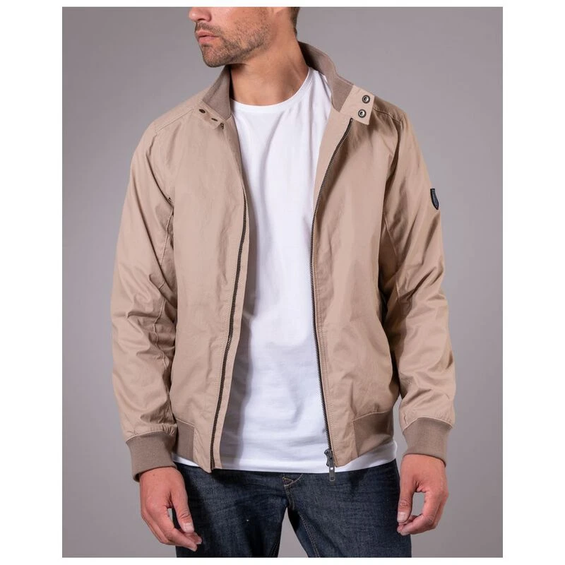 Canvas bomber jacket mens sale