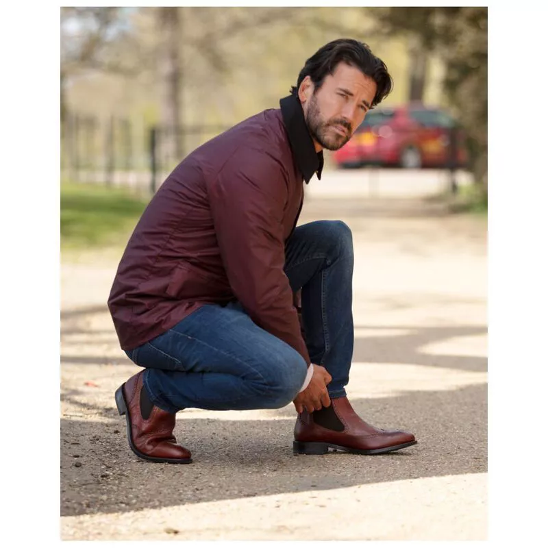 Burgundy 2024 wax jacket