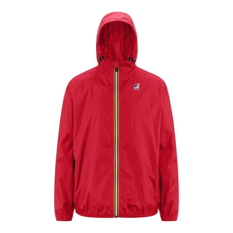 K-Way Le Vrai 3.0 Claude - Coupe-vent Unisexe Vert - Imperméable, Compactable, Capuche Réglable - 100% Nylon
