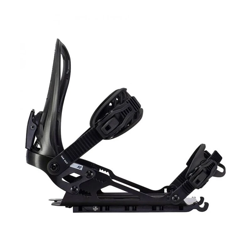 K2 Far Out Snowboard Bindings (Black) | Sportpursuit.com