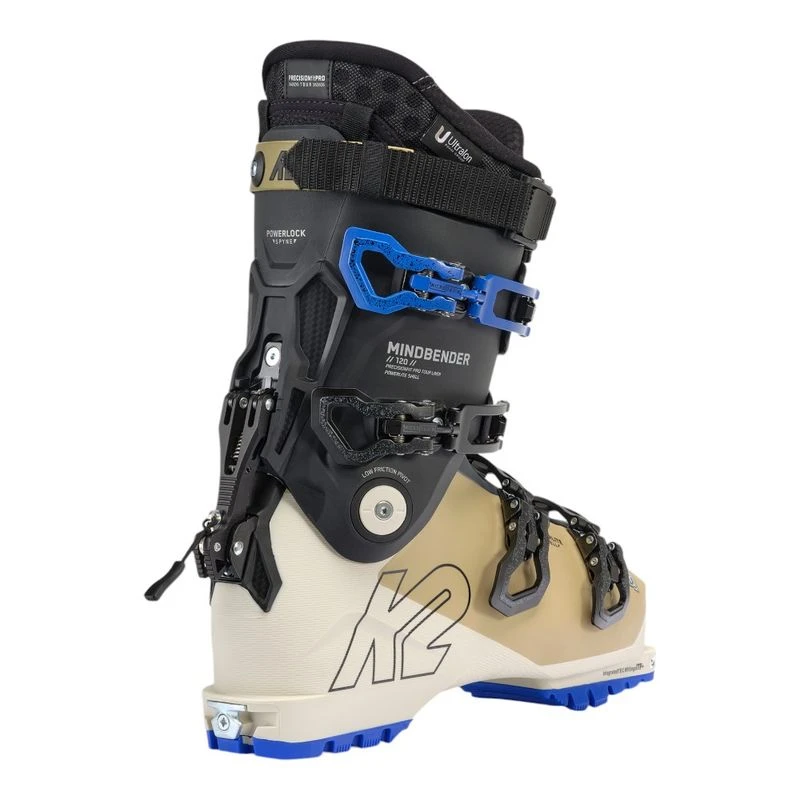 K2 Mens Mindbender 120 Mv Ski Boots Cream Black White Sportpursuit