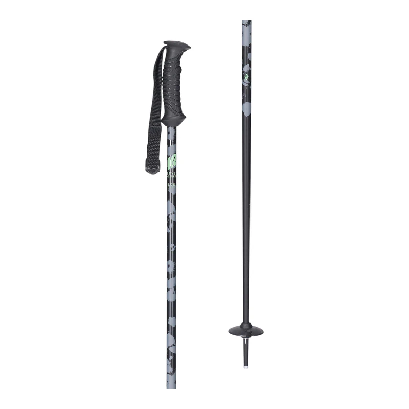 Bâtons De Ski K2 Power Composite Homme – All-Mountain Polyvalents, Léger Et Robuste 115 Cm, Idéal Poudre Et Neige Irrégulière