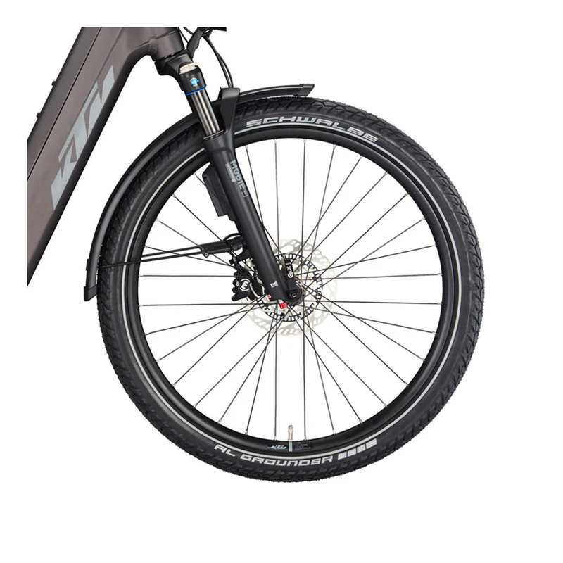 KTM Bikes Vélo trekking électrique Macina Gran 710 ABS (Marron) priv